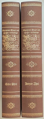 Allgemeiner Kluger und Rechts-verständiger Haus-Vatter | 2 Bände Faksimile 1981 - Bild 1 von 4