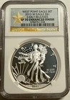 2013-W perfect gem ENHANCED FINISH American Silver Eagle. NGC SP70. #n2d334