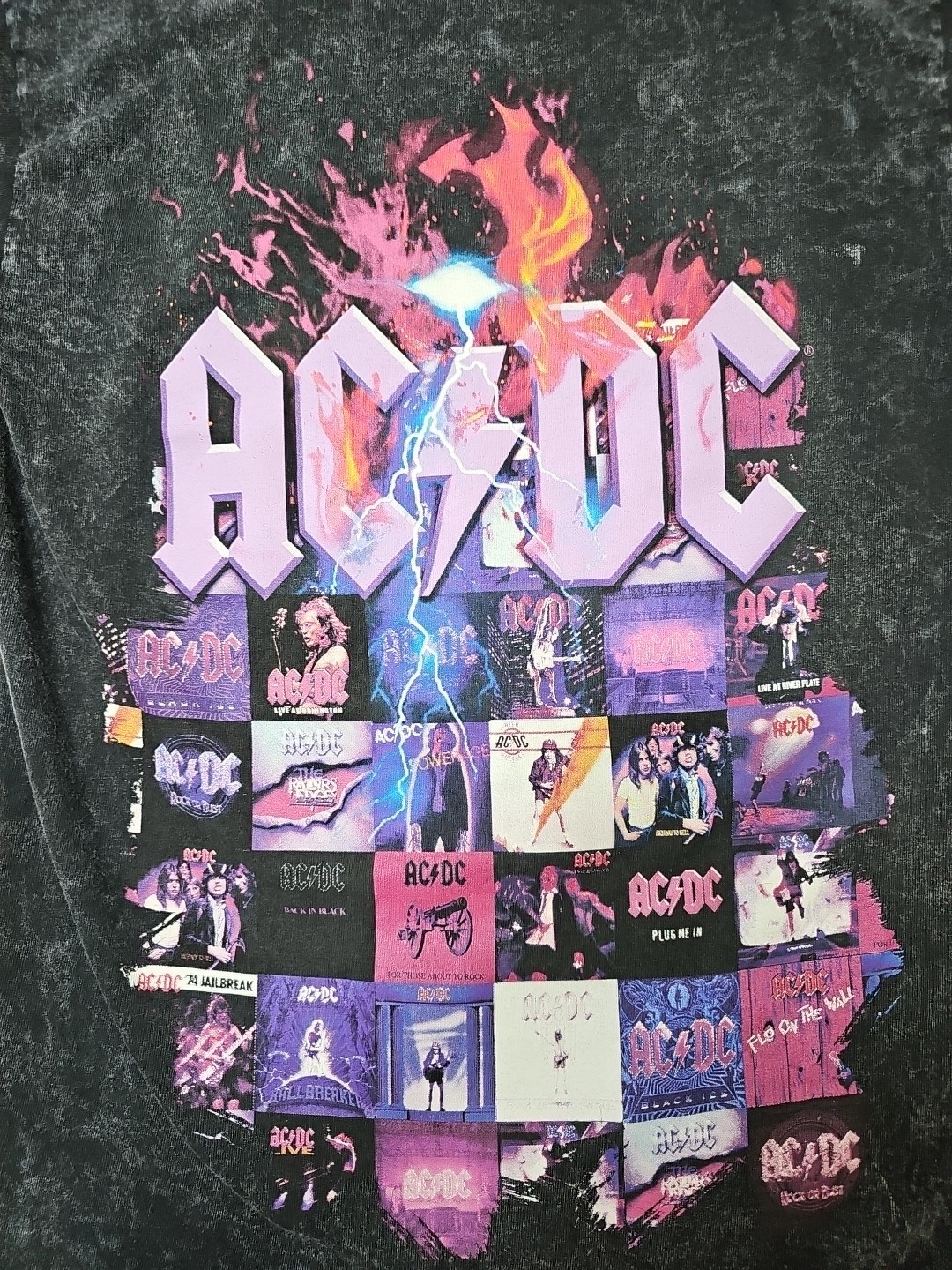 AC/DC Album Cover Arts Through The Years Hard Rock Gr… - Gem