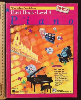 Alfred's Basic Piano Library: Duet Book - Level 4 Piano, 1997 Hal Leonard Corp