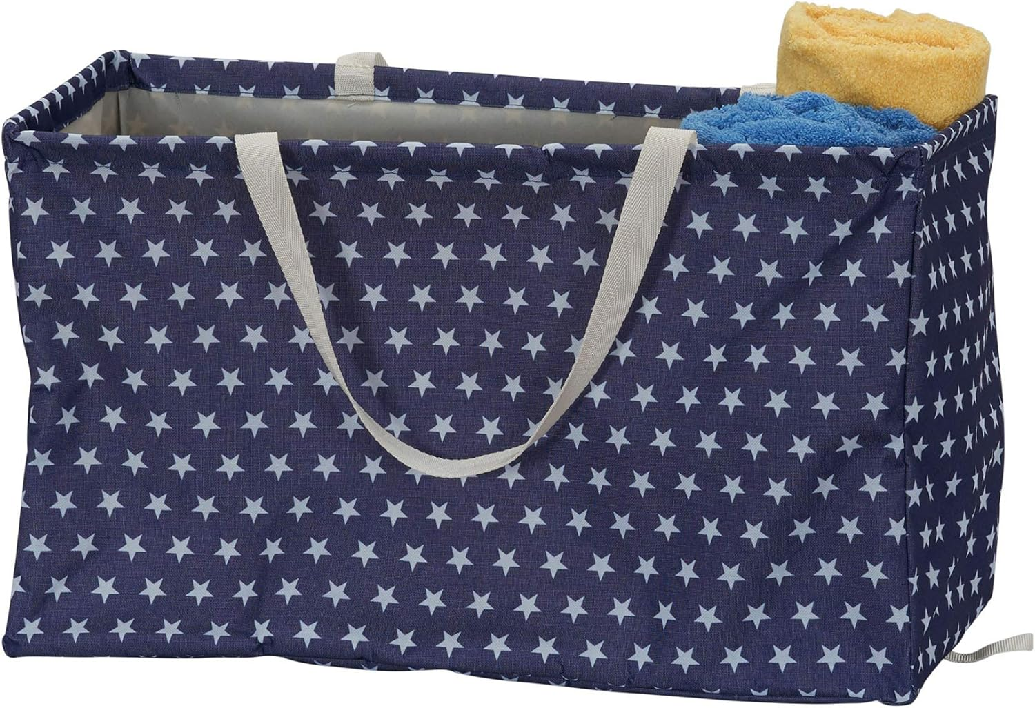 Blue and White Stars Krush Utility Tote for All Purposes