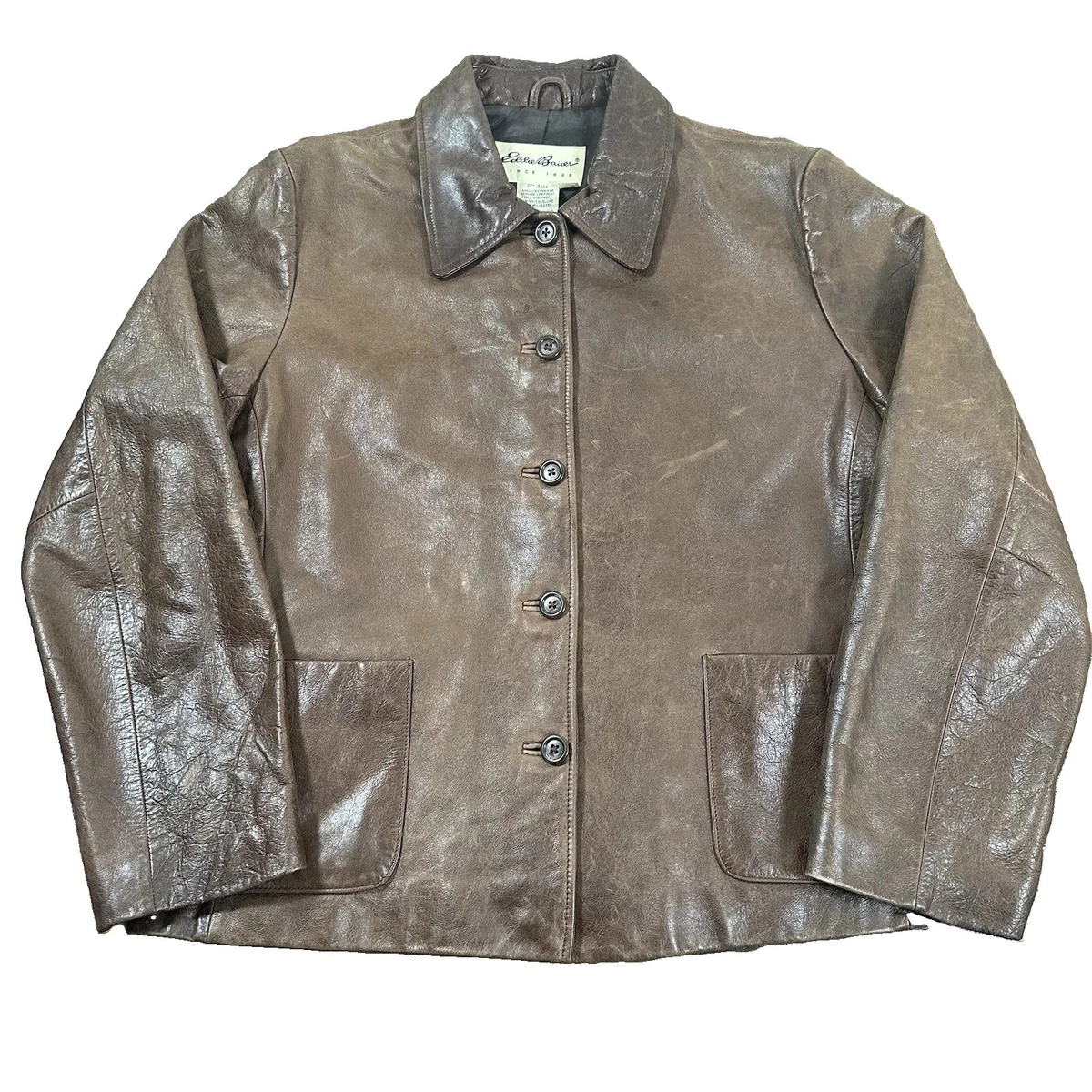 Eddie Bauer Leather Outer Shell Coats, Jackets & Vests for Women