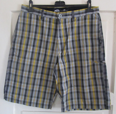 Vans Off The Wall Shorts 34 Kariert Kurze Hose Herren 