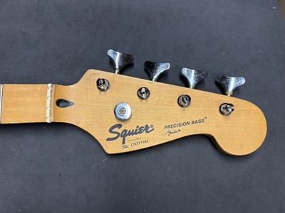 Fender Squier Precision Bass Neck And Tuners 1992 Vintage P Bass