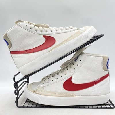 Nike Blazer Mid 77 Weiß Rot Sneaker Größe UK 4 Damen Athletic Club DH9700-100