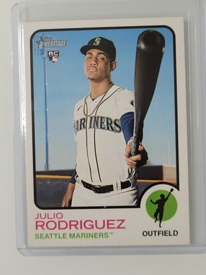 2022 Topps Heritage #700g Julio Rodriguez