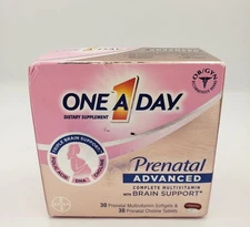 One A Day Prenatal Multivitamin Tablets - 60 Pieces exp 2/25