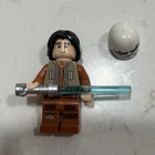 LEGO Star Wars Minifigure with Lightsaber & White Helmet Accessory
