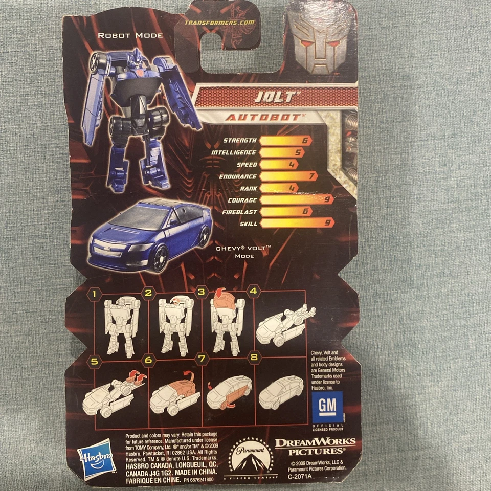 Transformers Revenge of the Fallen - Jolt (RARE in to find BRAND NEW)  - Image 2 of 4