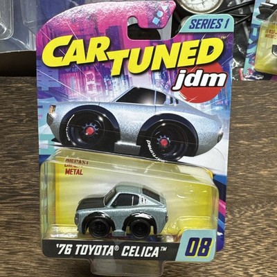 2025 MGA Car Tuned JDM '76 Toyota Celica Diecast Metal Series 1 # 08 NEW