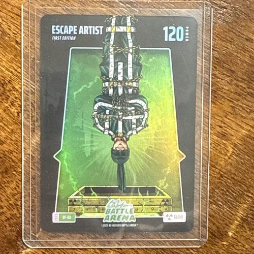2026 Bo Jackson Battle Arena Escape Artist Battlefoil Glow #BF-88 “Jordan Spieth