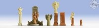 Noch 14872 Satz Von Staute E SäUlen ReligiöSe FüR Friedhof In Skala 1:87 H0