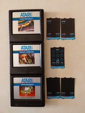 Atari 5200 Lot Of 3 Super Breakout Missile Command Space Invaders Inlays Inserts