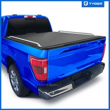 Fit 15-26 F150 5.5' Bed Low Profile Soft Roll-up Tonneau Cover TYGER T2