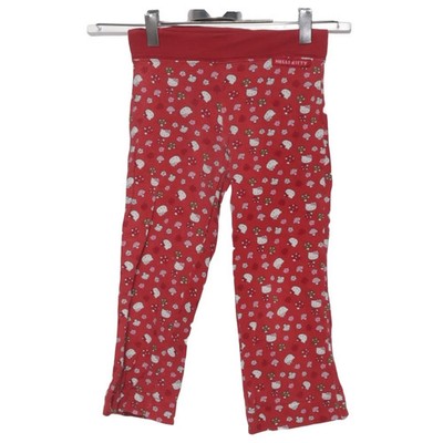 H&M x Hello Kitty, Pyjamahose, Größe: 122, Rot/Mehrfarbig #B9b