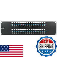 Networx Coaxial Patch Panels 32 Port F-Connector 3Ghz