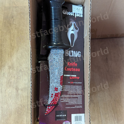 Ghost Face Bling Messer - Fun World