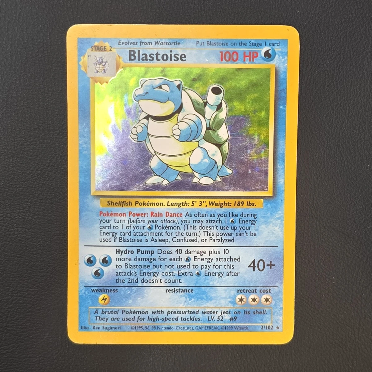 Holo Pokmon TCG Base Set Individual Collectible Card Game Cards for sale -  eBay