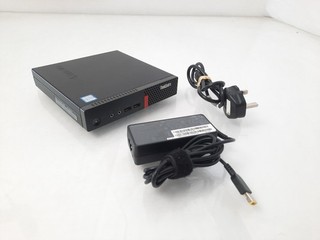 Lenovo ThinkCentre M710q Desktop i5 7500T 2 70 GHz 8 GB 256 GB SSD Windows 11 Pro