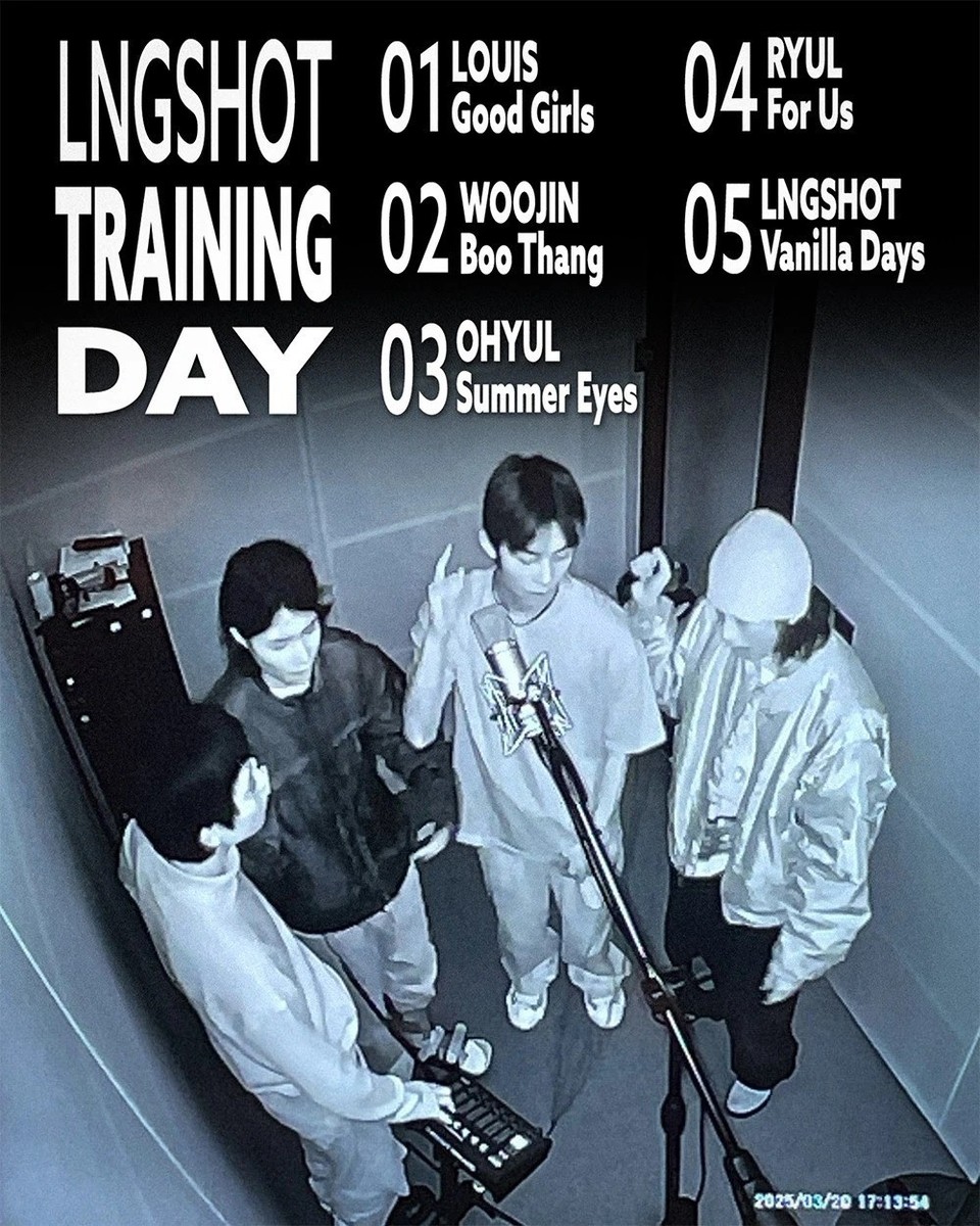 K-POP・アジア LNGSHOT training day CD LNGSHOT TRAINING DAY EP Album LIMITED Ver/CD+Sticky Note+Photo