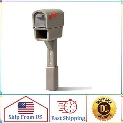 Step2 MailMaster Express Plus Plastic Mailbox Mocha Finish