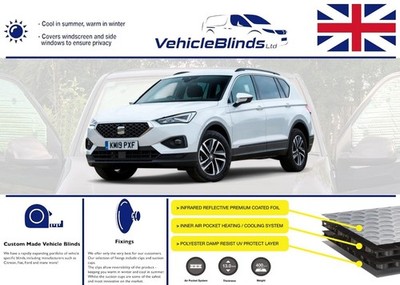 Stealth Rollos für Seat Tarraco (2018-jetzt) 5-türig
