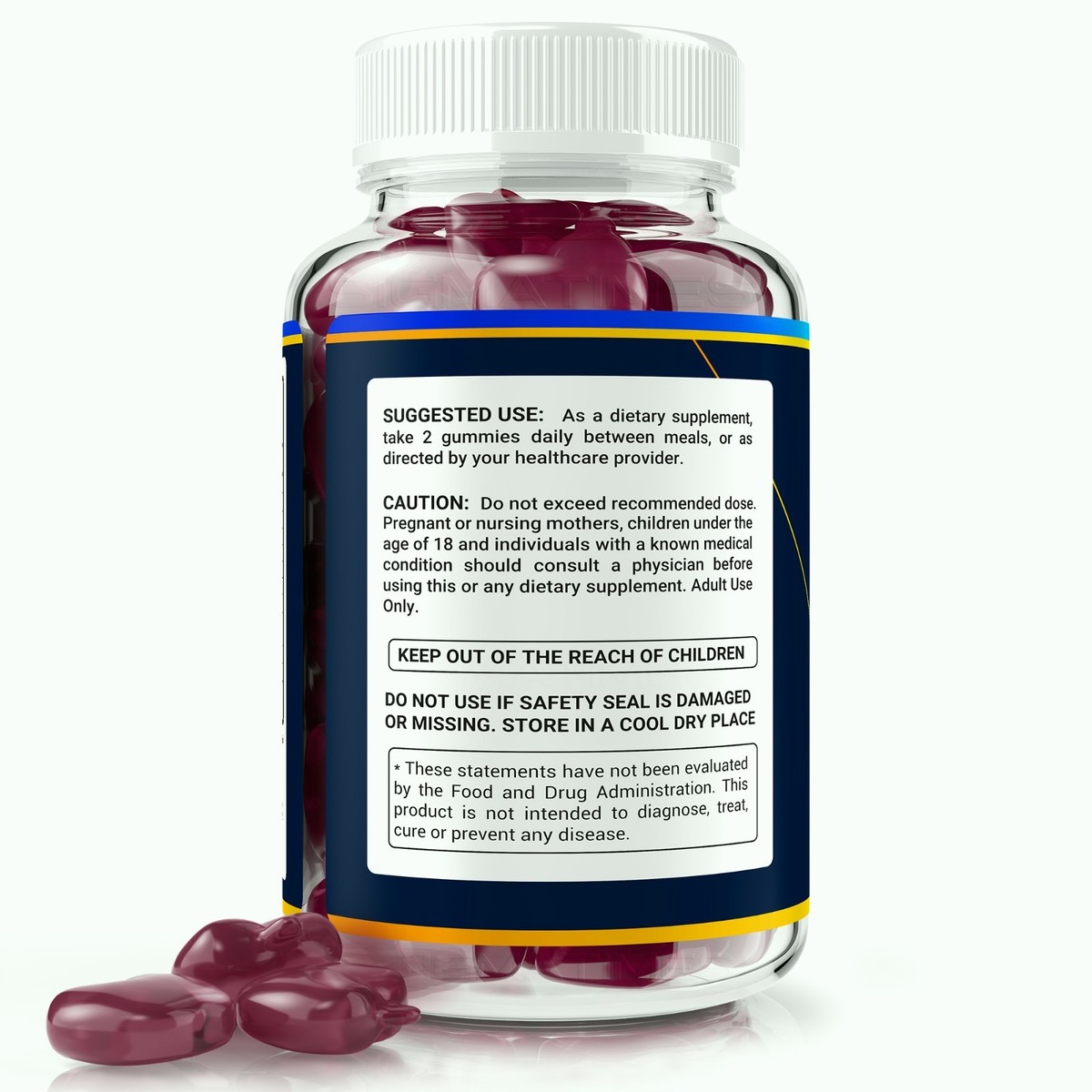 JellyBlue Gummies, Jelly Blue Gummy Supplement, Male Nutrition Support - 2 Pack View 3