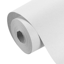 Kraft Wrapping Paper, 11.8"x 1181"(98.42') Decorative Paper, White 645GSM