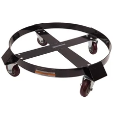 Strongway 56689 Drum Dolly, 55-Gallon Drum Size, 1000lb Capacity, 26x26x10in