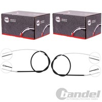 2X A.B.S. Handbremsseile Hinten Passend FüR BMW 3 Scheibenbremse Links+Rechts