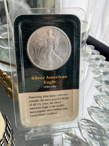 U.S. Mint 2000 American Eagle Silver 1 oz Business Strike Coin