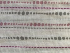 ADEN ANAIS white/gray/pink dot pattern rayon bamboo muslin swaddling blanket