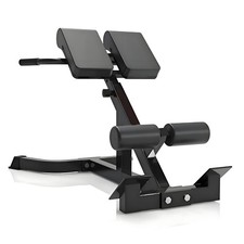 Roman Chair Back Hyperextension Bench Adjustable Back Exercise Machine Home Gym