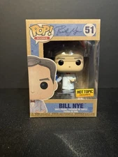 FUNKO POP ! BILL NYE 51 HOT TOPIC EXCLUSIVE POP ICONS DB11