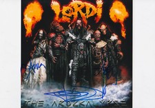 Lordi Band Autogramme signed 20x30 cm Bild 