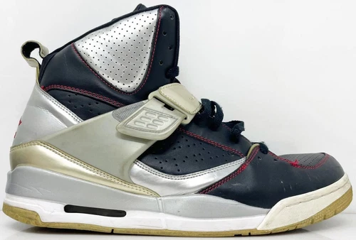 Jordan Flight 45 High Black Metallic Silver