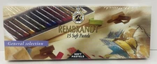 Rembrandt: 15 Soft Pastels - General Selection SEALED EXTRA FINE PASTELS