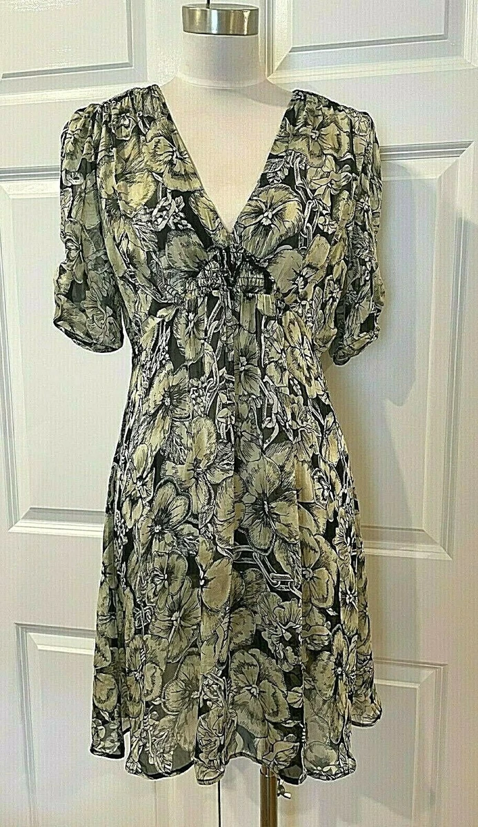 kate moss topshop green dress