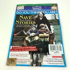Who Do You Think You Are Dec 2019 Magazine #159 New Save Your Family Stories UK