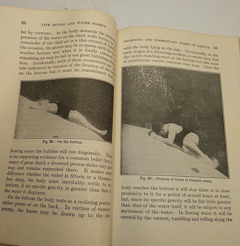 1937 Life Saving & Water Safety by The American Red Cross Book Manual Vintage - Picture 4 of 7