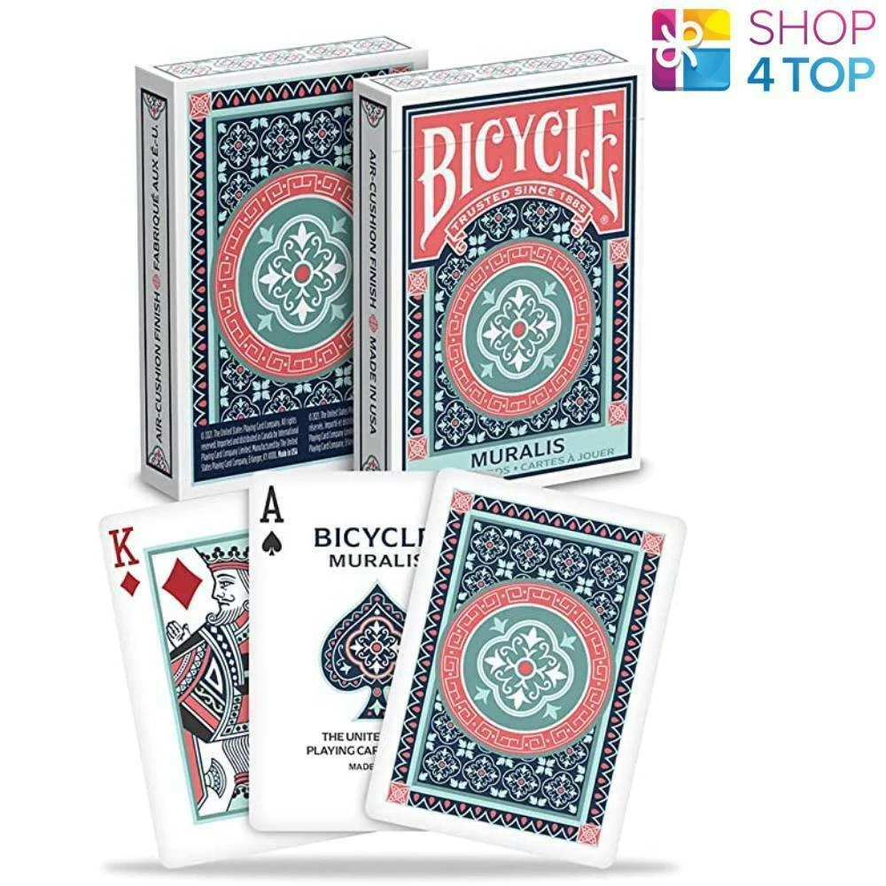 Bicycle Muralis Playing Cards Deck Air Cushion Finish Standard