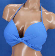 Shade  Shore Underwire Padded Lined Halter Bikini Top Size 36C H4162