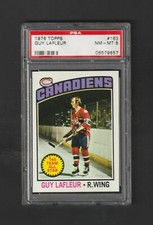 1976 Topps Guy Lafleur #72 ~~ Montreal Canadiens ~ PSA 8 NM/MT ~ WOW! 
