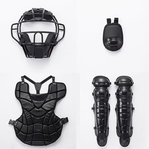 New [SSK] Hardball catcher's equipment 4-piece set synthetic