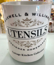 PORTA MESTOLI DA CUCINA IN PORCELLANA BIANCA MAXWELL WILLIAMS