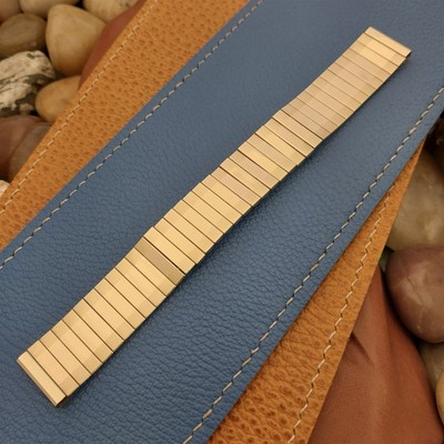 5/8'' 10k Gold-Filled 1950s nos Unused Classic Vintage Watch Band Bellavance