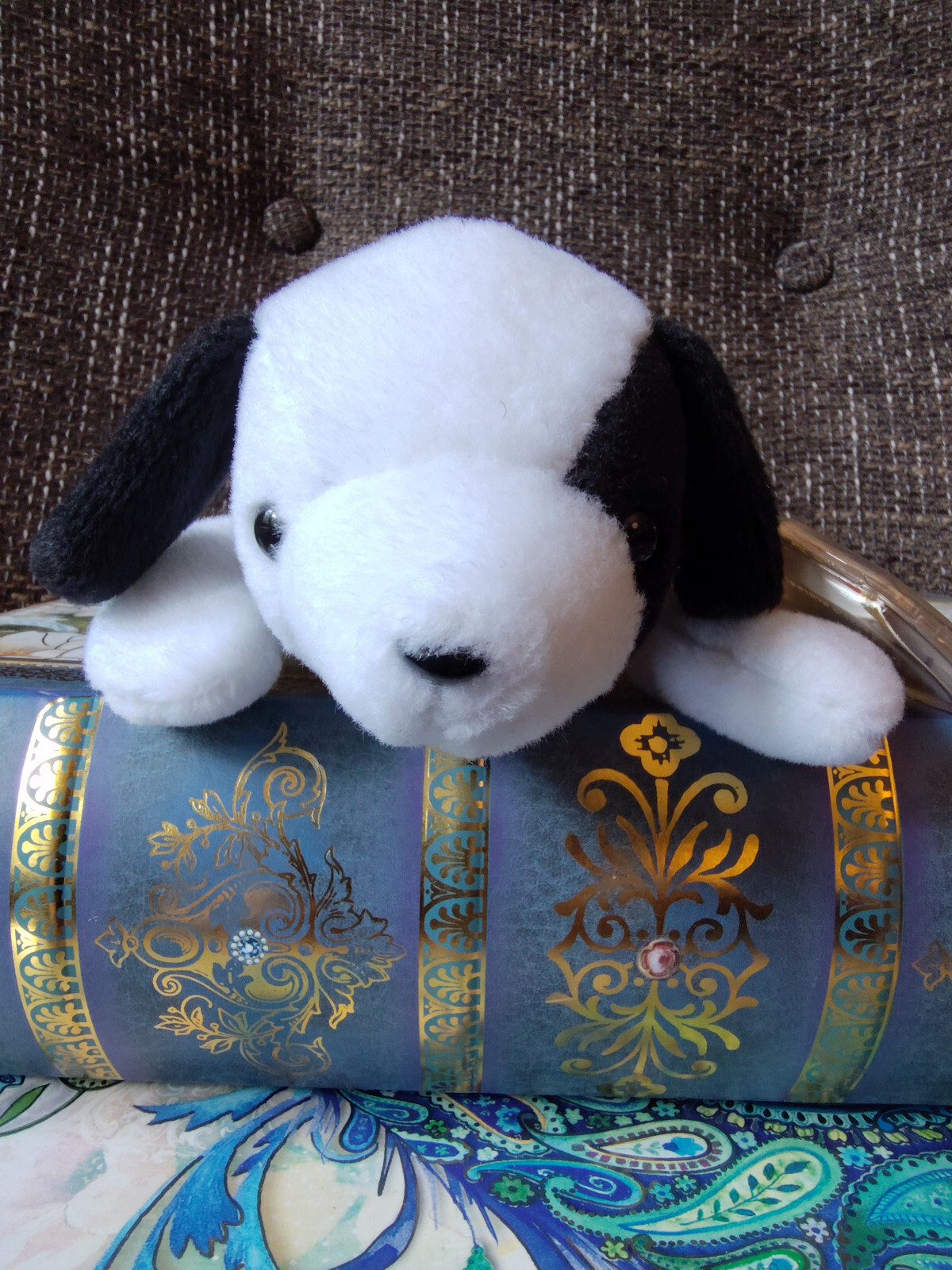 Beanie Baby Orignal Spot The Dog First Generation 1993 In Case/ W Tag-image