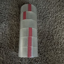 6 ROLLS - 2 INCH x 72 Yards Packing Sealing Shipping Package Clear Tape 2-MiL72