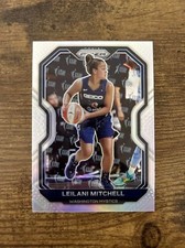 2021 WNBA Prizm Leilani Mitchell #3 25TH Anniversary /25 SSP Variation Silver