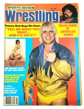 SPORTS REVIEW WRESTLING - JULY 1981 / TOMMY RICH / CAPTAIN LOU ALBANO